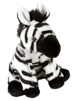 Baby Zebra Stuffed Animal - 8"