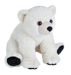 Baby Polar Bear Stuffed Animal - 12"