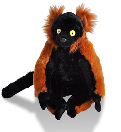 Red Ruffed Lemur Stuffed Animal - 12"