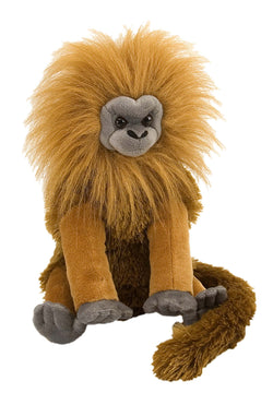 Golden Lion Tamarin Stuffed Animal - 12"