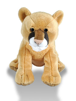 Mountain Lion Stuffed Animal - 12"