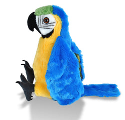 Macaw Parrot Stuffed Animal - 12"