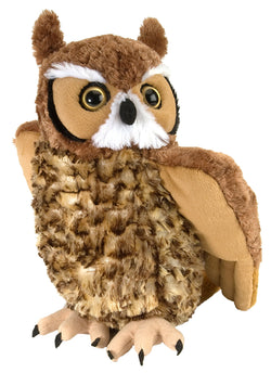 Great Horned Owl Stuffed Animal - 12"