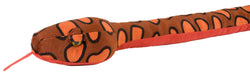 Rainbow Boa Stuffed Animal - 70"