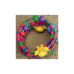 Wooden Wrap  Bracelet Giraffe (Pack of 6)