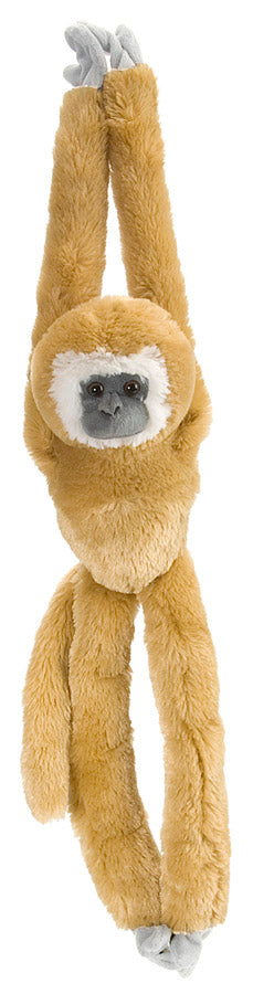 Hanging White Handed Gibbon Stuffed Animal - 20"