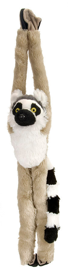 Hanging Ring Tailed Lemur Stuffed Animal - 20"