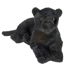 Laying Jaguar Stuffed Animal - 12"