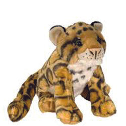 Clouded Leopard Stuffed Animal - 12"