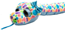 Colorful Polka Dot Snake Stuffed Animal - 54"