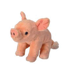 Baby Pig Stuffed Animal - 8"