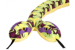 Two-Headed Snake Stuffed Animal - 54"