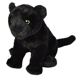 Black Jaguar Stuffed Animal - 12"