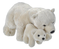 Polar Bear - Mom & Baby 14"