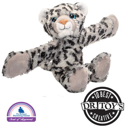 Huggers Snow Leopard Stuffed Animal - 8"