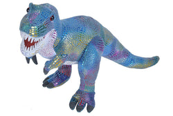 Glitter T-Rex Dinosaur Stuffed Animal with Teeth - 18"