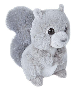 Grey Squirrel Stuffed Animal - 7"