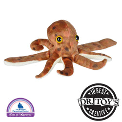 Huggers Octopus Stuffed Animal - 8"