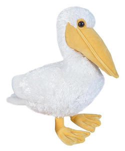 White Pelican Stuffed Animal - 12"