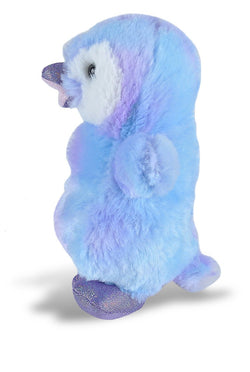 Purple Happy Penguin Stuffed Animal - 8"