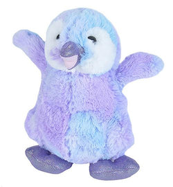 Purple Happy Penguin Stuffed Animal - 8"