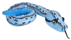 Slipstream Blue Snake Stuffed Animal - 54"