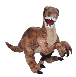 Velociraptor Stuffed Animal with Teeth - 25"