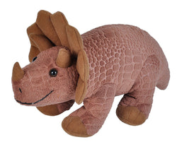 Baby Dino Triceratops Stuffed Animal - 8"