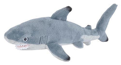 Black Tipped Shark Stuffed Animal - 8"