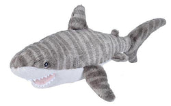 Tiger Shark Stuffed Animal - 8"