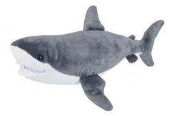 Great White Shark Stuffed Animal - 15"