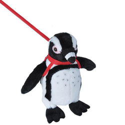 Penguin with Leash Stuffed Animal - 12"