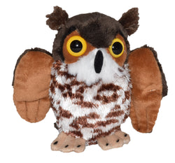 Great Horned Owl Stuffed Animal - 5"