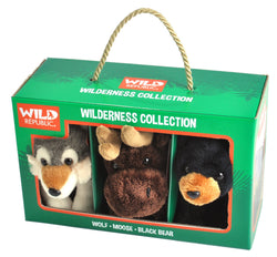 Wilderness Set- Wolf, Moose and Black Bear