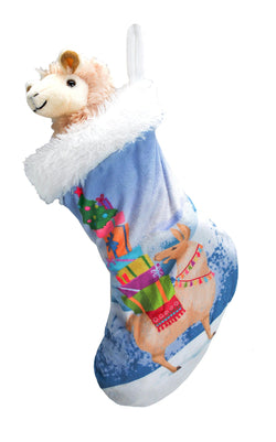 Llama Holiday Stocking