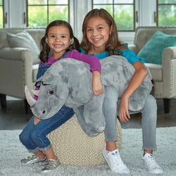 Rhino Stuffed Animal - 30"