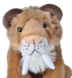 Smilodon Stuffed Animal - 12"