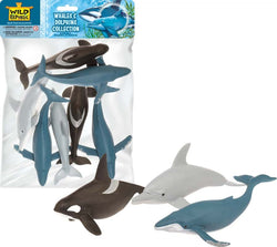 Polybag of Whale & Dolphin Figurines