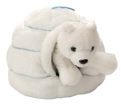 Polar Bear in an Igloo Stuffed Animal