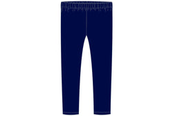 Girls Leggings - Navy (Organic Cotton)