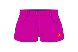 Girls Shorts - Pink (Organic Cotton)