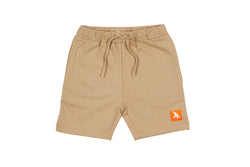 Boys Shorts - Khaki (Organic Cotton)