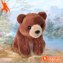 Brown Bear Stuffed Animal - 5"